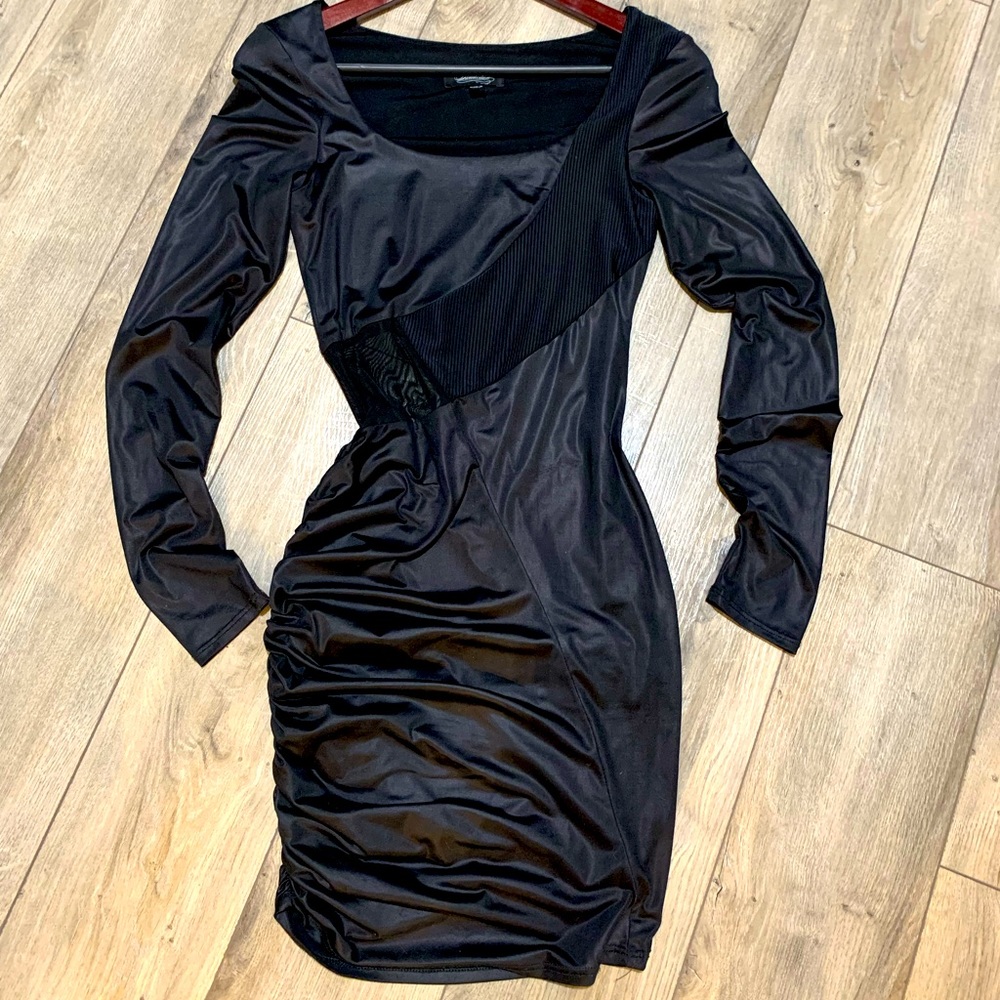 BeBe addition black cocktail dress XS